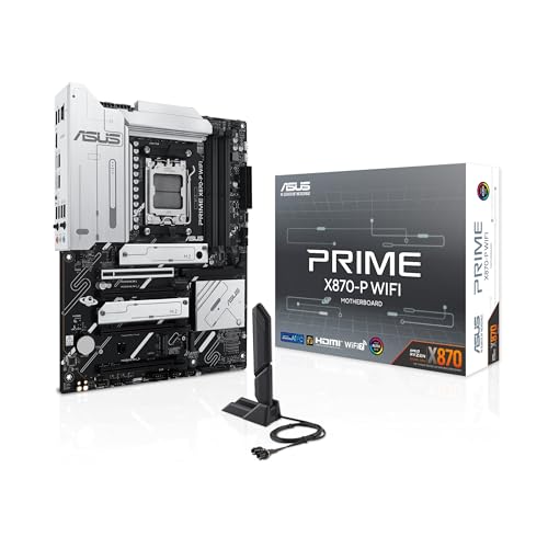 Asus Prime X870-P Wi-Fi AMD X870 4*DDR5 4*M.2 2*SataIII AM5 HDMI ATX ASUS