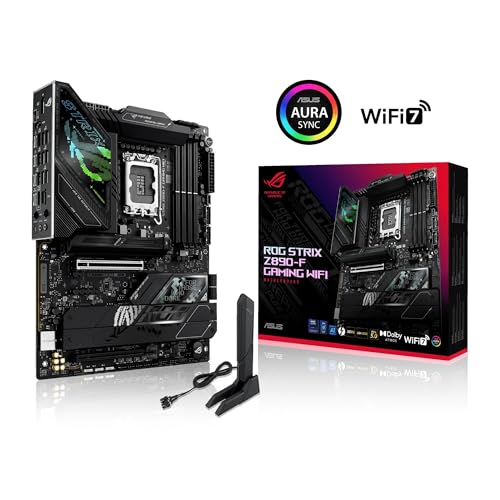 Asus ROG Strix Z890-F Gaming WIFI Intel Z890 4*DDR5 5*M.2 4*SataIII sk1851 HDMI/DisplayPort ATX ASUS