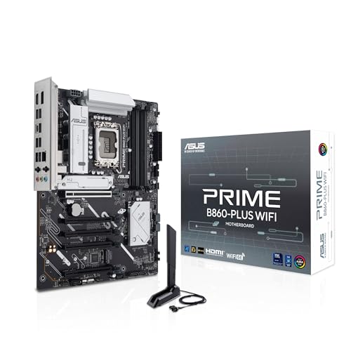 MB ASUS PRIME B860-PLUS WIFI LGA B860 (ARROW LAKE) 4DDR5 HDMI+DP 2*M2 WIFI6E PCIE 4.0 ATX - Disponibile in 2-4 giorni lavorativi ASUS