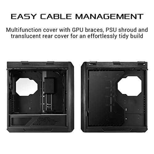 Asus ROG GX601 Strix Helios RGB Full Tower Vetro Temperato No Power minITX/mATX/ATX/E-ATX Nero ASUS