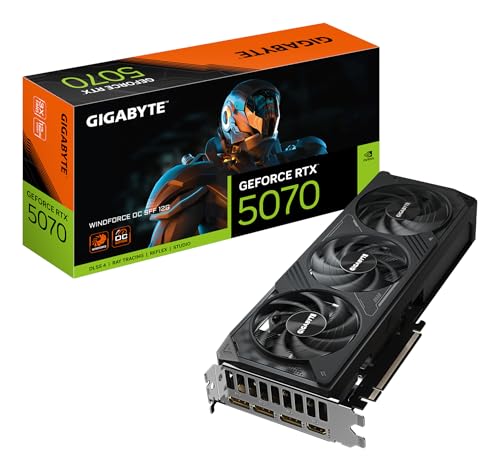 GIGABYTE GeForce RTX 5070 WINDFORCE OC SFF 12GB GDDR7 DLSS4 1*HDMI/3*DisplayPort PCi Ex 5.0 16x Gigabyte
