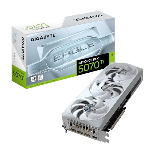 GIGABYTE GeForce RTX 5070 Ti EAGLE OC ICE SFF 16GB GDDR7 DLSS4 1*HDMI/3*DisplayPort PCi Ex 5.0 16x Gigabyte