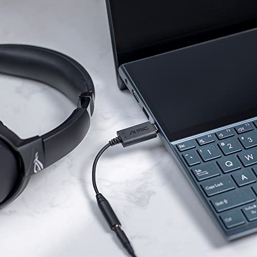 Asus AI Noise-Canceling Mic Adattatore Type-C to jack 3.5mm Nero ASUS