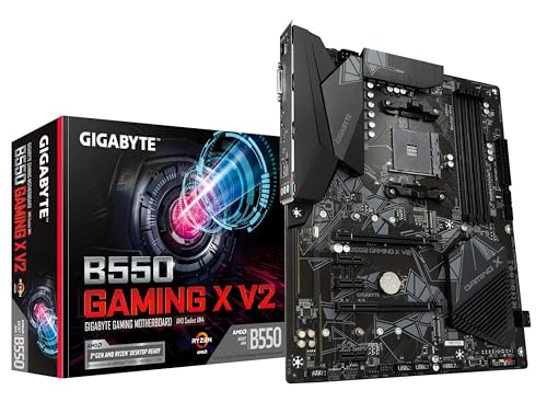 Gigabyte B550 Gaming X V2 AMD B550 4*DDR4 2*M.2 4*SataIII skAM4 DVI/HDMI ATX Gigabyte