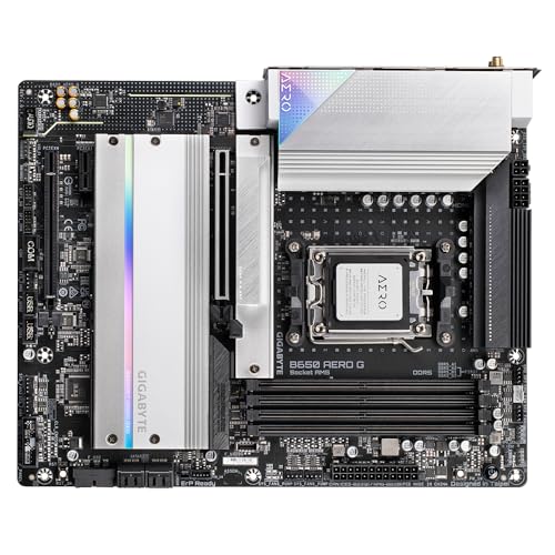 Gigabyte B650 AERO G AMD B650 4*DDR5 3*M.2 4*SataIII AM5 HDMI/DisplayPort ATX Gigabyte