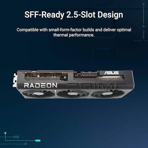 Asus Prime Radeon RX 9070 OC Edition 16GB GDDR6 HDMI/3*DisplayPort PCi Ex 5.0 16x ASUS