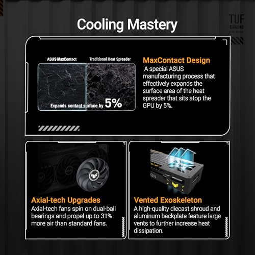 ASUS TUF Radeon RX 9070 XT OC Edition 16GB GDDR6 HDMI/3*DisplayPort PCi Ex 5.0 16x ASUS