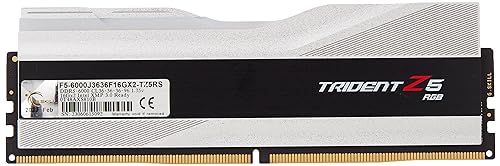 G.Skill F5-6000J3636F16GX2-TZ5RS Memoria RAM Trident Z5 RGB 32GB Kit 2x16GB DDR5 6000MHz CL36 GSKILL
