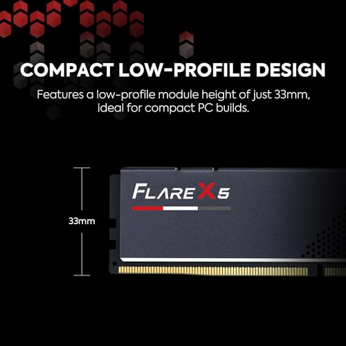 G.Skill Flare X5 32GB Kit 2x16GB DDR5 6000MHz CL36 GSKILL