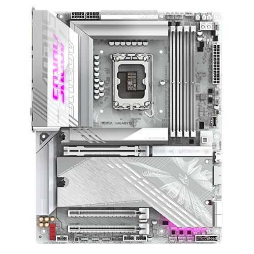 GIGABYTE Z890 AORUS Elite X ICE Intel Z890 4*DDR5 5*M.2 4*SataIII sk1851 Thunderbolt 4 ATX Gigabyte