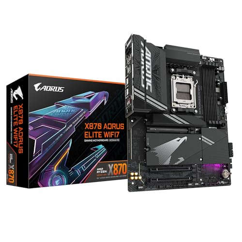 GIGABYTE AORUS ELITE X870 WIFI7 AMD X870 4*DDR5 4*M.2 4*SataIII skAM5 HDMI ATX Gigabyte