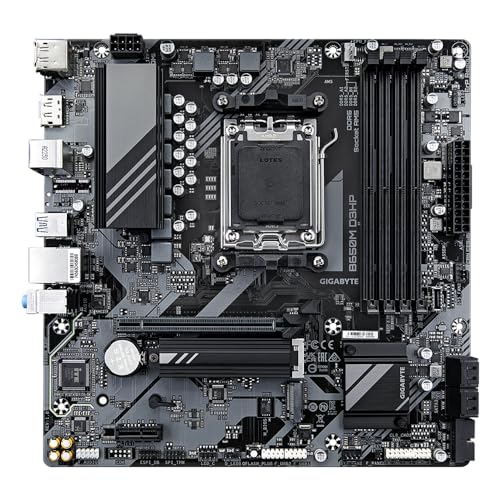 Gigabyte B650M D3HP AMD B650 4*DDR5 1*M.2 4*SataIII skAM5 HDMI/DP mATX Gigabyte