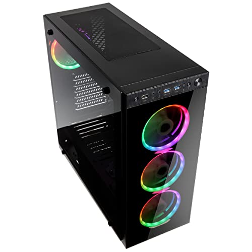 Kolink Horizon ARGB Middle Tower Vetro Temperato No-Power minITX/mATX/ATX Kolink