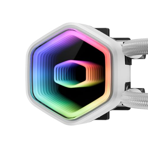 Cooler Master MasterLiquid 360 Core II White ARGB CPU Liquid cooler Intel 1851/1700/1200 AMD AM5/AM4 COOLER MASTER