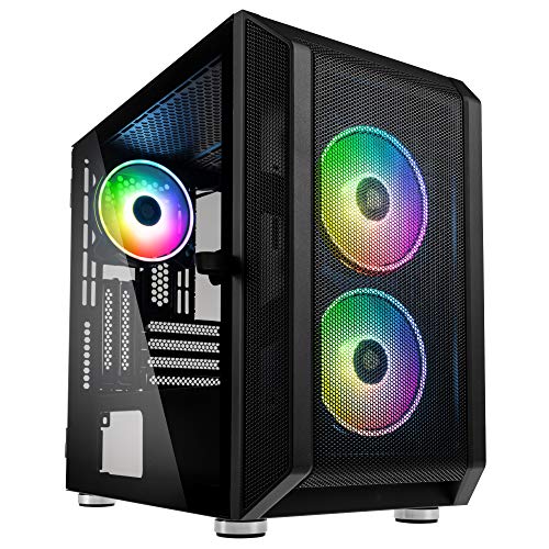 Kolink Citadel Mesh RGB Mini Tower Vetro Temperato No-Power minITX/mATX Kolink
