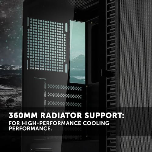 Kolink Observatory HF Mesh Core Case Midi Tower Vetro Temperato No-Power Mini-ITX/mATX/ATX Kolink