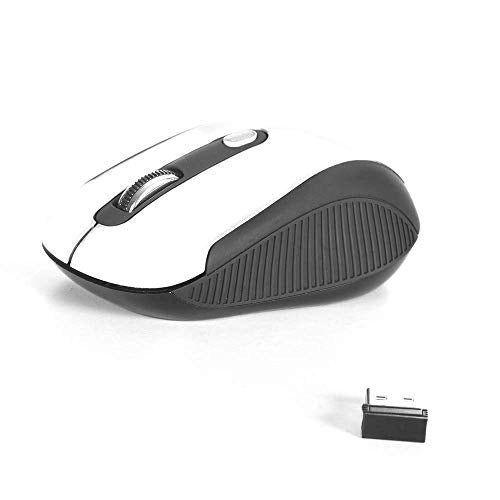 NGS White Haze Mouse Ottico 1600Dpi Wireless Nero/Bianco NGS