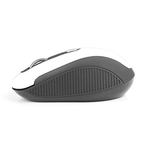 NGS White Haze Mouse Ottico 1600Dpi Wireless Nero/Bianco NGS
