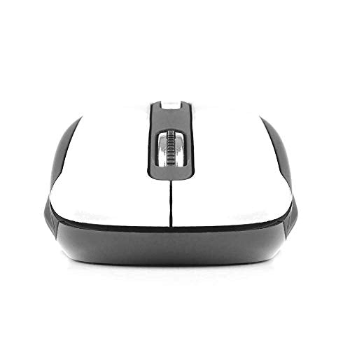 NGS White Haze Mouse Ottico 1600Dpi Wireless Nero/Bianco NGS