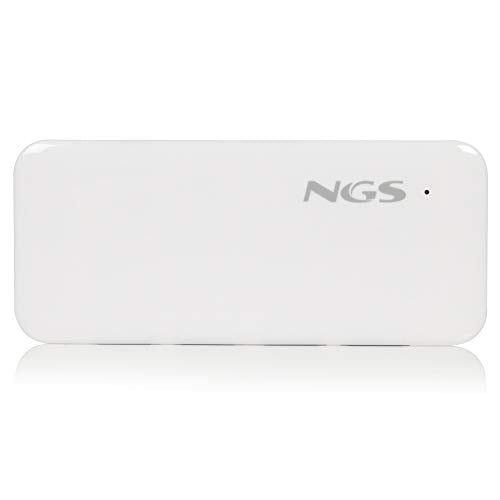 NGS IHUB 7 iReader Card USB 2.0 7 porte. Colore Bianco NGS