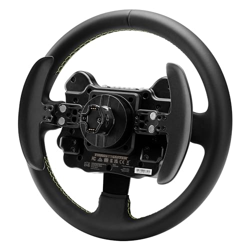 Thrustmaster Evo Racing 32R Leather Add-On 25 Tasti Xbox One/ Xbox Series/PC/PS4/PS5 Nero Thrustmaster