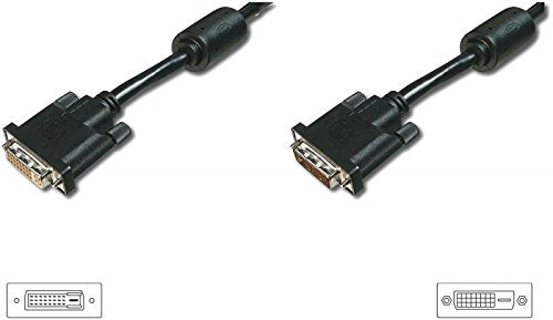 Digitus Cavo DVI-D 24+1 Dual Link M/F 1.8m - Disponibile in 2-4 giorni lavorativi DIGITUS