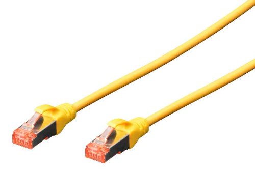 Digitus cavo di rete SFTP cat 6 doppia schermatura 50cm Giallo DIGITUS