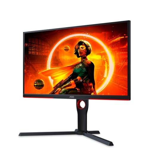 AOC 25G3ZM/BK Monitor 24.5" VA 240Hz FullHD 1ms A-Sync Pivot USB HDMI/DP AOC