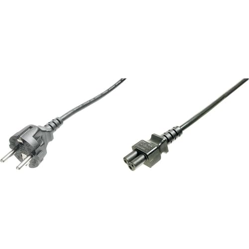 Digitus Cavo Alimentazione Schuko 10A - Presa Compaq Tripolare C5 0,75m DIGITUS