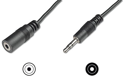 Digitus Prolunga Cavo Stereo Jack 3.5mm 5M DIGITUS