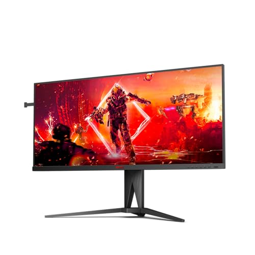 AOC Agon AG405UXC Monitor 40" IPS 144Hz UWQHD 1ms Multimediale Pivot Hub USB 2*HDMI/DisplayPort AOC