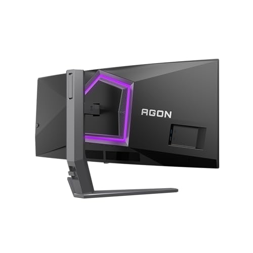 AOC Agon Pro AG346UCD Monitor Curvo 34" QD-OLED 175Hz WQHD 0,03ms Multimediale Hub USB 2*HDMI/DisplayPort AOC