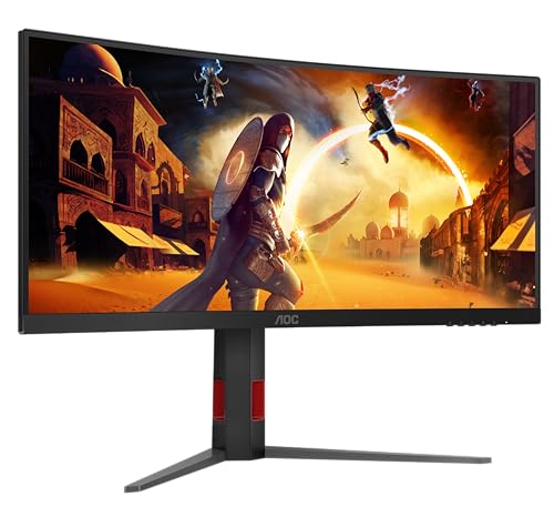 AOC CU34G4Z Monitor Curvo 34" Fast VA 240Hz WQHD 1ms Hub USB 2*HDMI/DisplayPort AOC