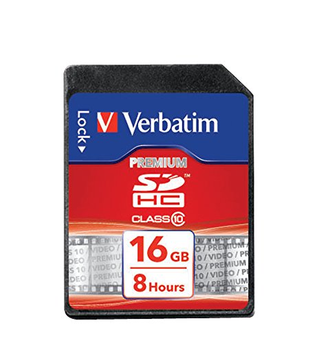 Verbatim 16GB SDHC 43962 10/10MB/s Classe 10 Verbatim