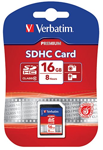 Verbatim 16GB SDHC 43962 10/10MB/s Classe 10 Verbatim