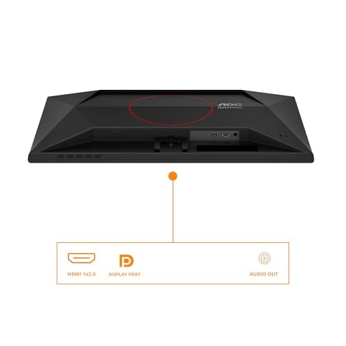 AOC 25G42E Monitor 24.5" Fast IPS 180Hz Full HD 1ms HDMI/DisplayPort AOC