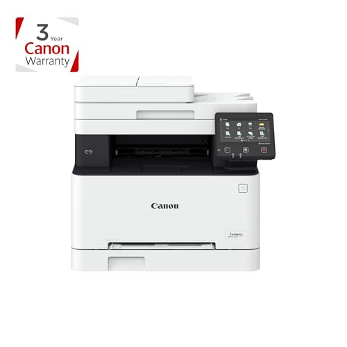 MULTIFUNZIONE CANON LASER COLORI i-Sensys MF657Cdw A4 18ppm 250FF FAX DADF Single Pass DUPLEX LAN USB WiFi LCD 12.7cm - Disponibile in 2-4 giorni lavorativi CANON