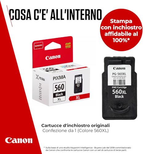INK CANON PG-560XL BK x TS5350i - 3712C001 - Disponibile in 2-4 giorni lavorativi CANON