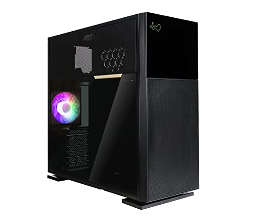 In Win 515 BLACK Middle Vetro Temperato No-Power mini ITX/microATX/ATX Nero INWIN