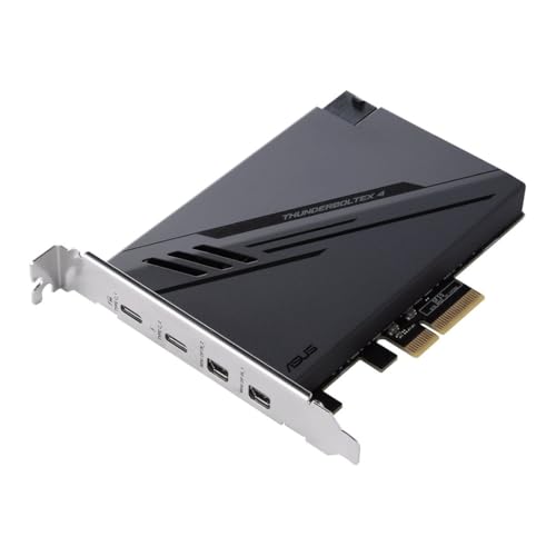 ASUS ThunderboltEX 4 Scheda di espansione 2*Thunderbolt4 2*Mini-DisplayPort PCI Ex 3.0 x4 Nero - Disponibile in 2-4 giorni lavorativi ASUS
