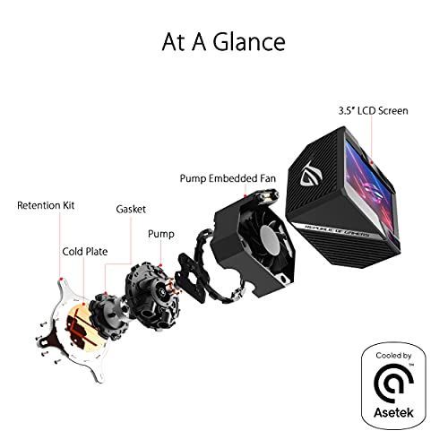 Asus ROG Ryujin II 240 ARGB CPU Liquid Cooler Intel 1200/1700/2066 AMD AM4/TR4 ASUS