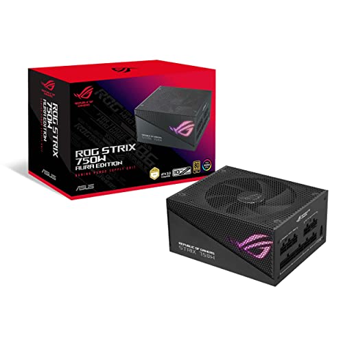ASUS Rog Strix 750W Gold Aura Edition ARGB 750W Modulare 80+ Gold Attivo PFC ATX ASUS