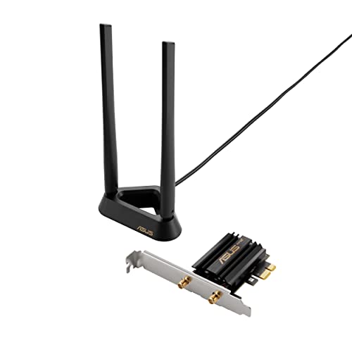 ASUS PCE-AXE59BT Scheda Wi-Fi/BT AX Tri-Band 2402Mbps PCi Ex 1x - Disponibile in 2-4 giorni lavorativi ASUS
