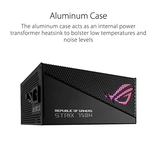 ASUS Rog Strix 750W Gold Aura Edition ARGB 750W Modulare 80+ Gold Attivo PFC ATX ASUS