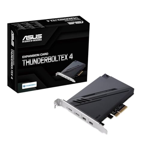 ASUS ThunderboltEX 4 Scheda di espansione 2*Thunderbolt4 2*Mini-DisplayPort PCI Ex 3.0 x4 Nero - Disponibile in 2-4 giorni lavorativi ASUS