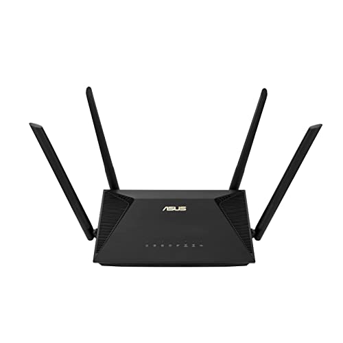 Asus RT-AX1800U Router Wireless AX 1800Mbps Dual band Nero - Disponibile in 2-4 giorni lavorativi ASUS