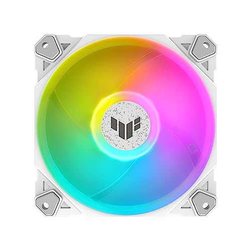 ASUS TUF Gaming TF120 White ARGB Kit 3 Ventole 120mm PWM ASUS