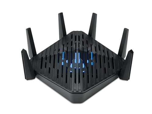Acer Predator Connect W6 Wi-Fi 6E Router Gigabit Wi-Fi AX Tri Band 6.5Gbps Acer