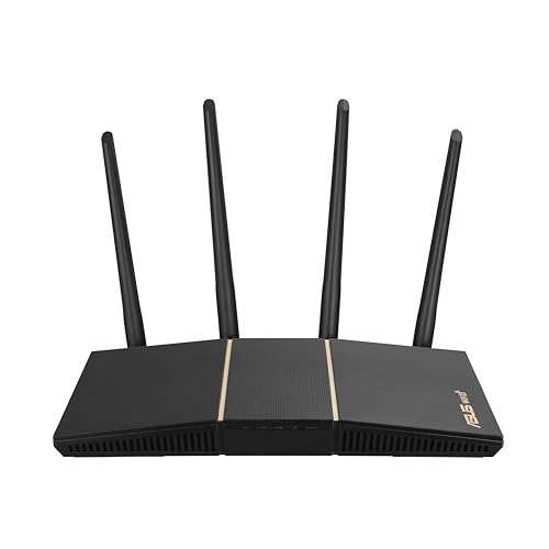 Asus RT-AX57 Router Wireless AX 3000Mbps Dual-band Nero - Disponibile in 2-4 giorni lavorativi ASUS