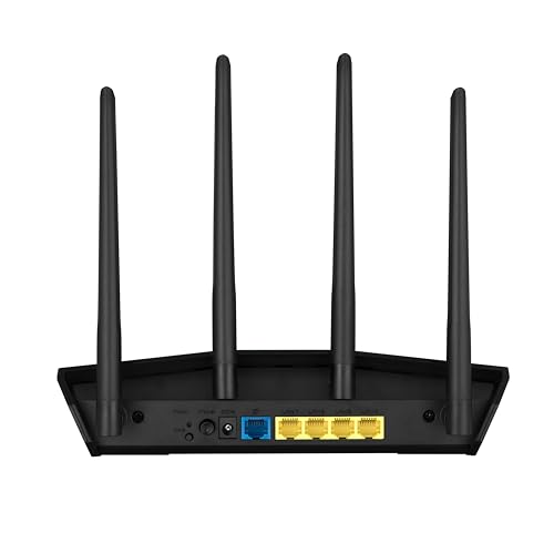 Asus RT-AX57 Router Wireless AX 3000Mbps Dual-band Nero - Disponibile in 2-4 giorni lavorativi ASUS